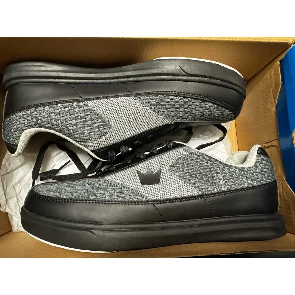 Men's Bowling Shoes Size 8 Brunswick Renegade Mesh Grey